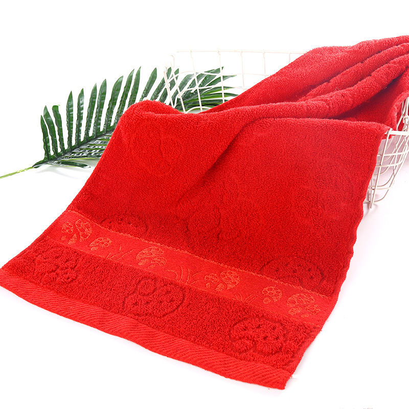 Vjenčani ručnik, pamuk, Žakard/ujednačena tkanina, 80–100 g, pređa 14, sadržaj glavnog sastojka 80