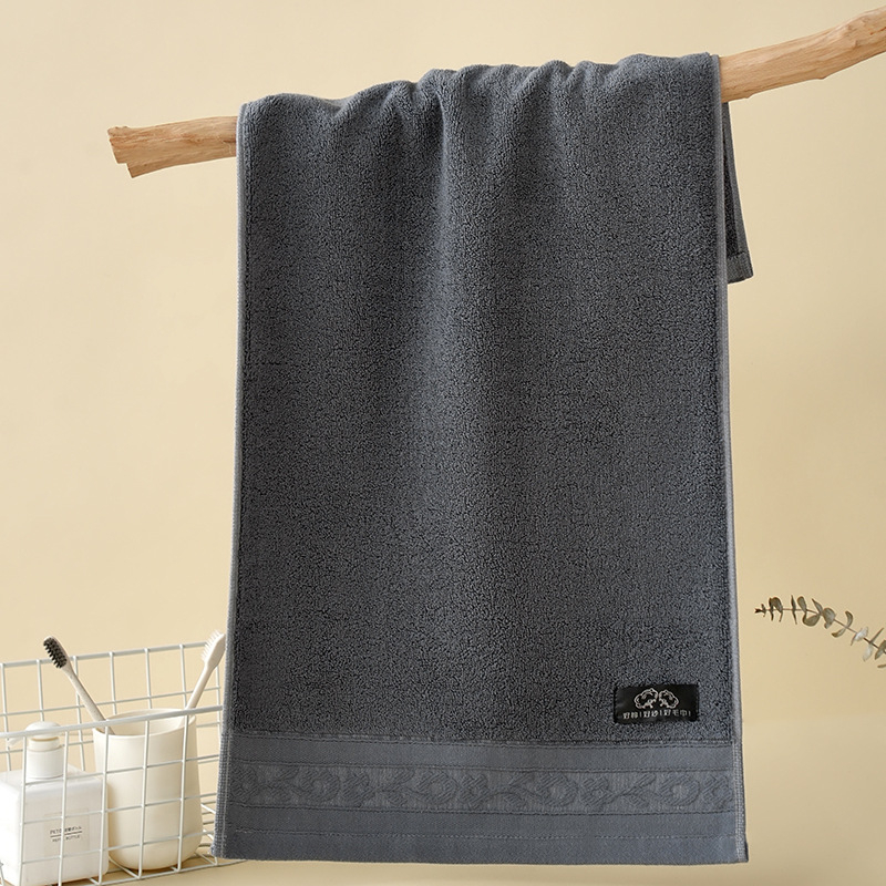 Set ručnika od čiste pamuke u kutiji za poklon – dvostruko pakiranje, 110 g, 32s pređa, otisnut logotip