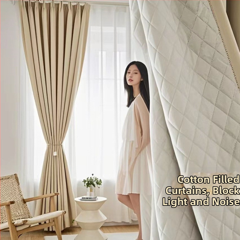 Draperie din pânză acoperită – rezistentă la vânt, izolație groasă, umbrire de 70–90%, design modern minimalist pentru living, dormitor, birou, restaurant și spații comerciale