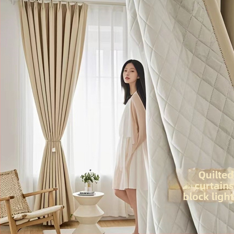 Draperie din pânză acoperită – rezistentă la vânt, izolație groasă, umbrire de 70–90%, design modern minimalist pentru living, dormitor, birou, restaurant și spații comerciale