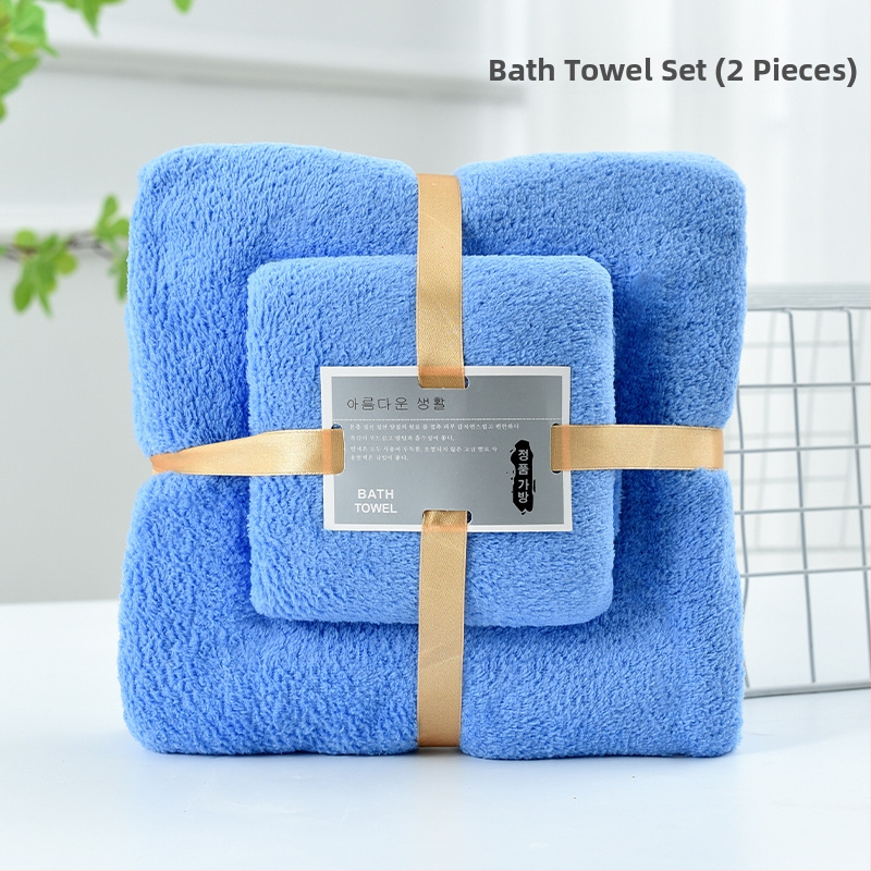 Комплект коралов флис кърпи в подаръчна кутия, 140–170 g на кърпа, гладка тъкан, персонализиране на лого