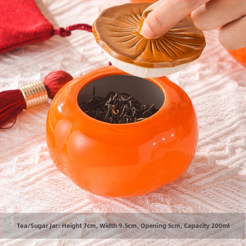 Κεραμικό σετ τσαγιού, υπό γλάστωση επίστρωση, ανθεκτικό σε υψηλές θερμοκρασίες, για 4 άτομα, σετ δώρου