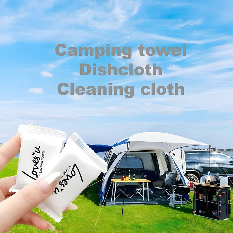 Sandiyipin Prosop de baie comprimat — Prosop de față de unică folosință, îngroșat, din viscoză; Ingredient principal: viscoză; Proces de producție: altul; Potrivit pentru toate tipurile de utilizare