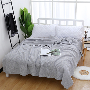 Βαμβακερή κουβέρτα πετσέτας, ριγέ σχέδιο, περίπου 1800 γρ, κατάλληλη για το καλοκαίρι