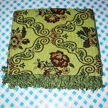 Хавлиено одеяло с флорална шарка, полиестер, за пролетно-есенен сезон, пасторален стил