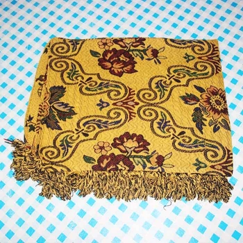 Хавлиено одеяло с флорална шарка, полиестер, за пролетно-есенен сезон, пасторален стил