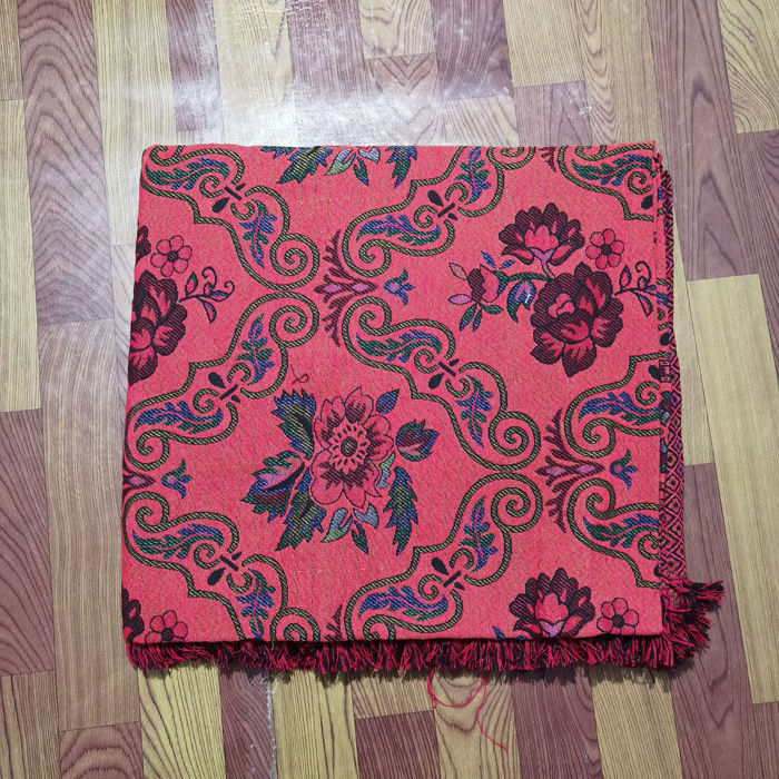 Хавлиено одеяло с флорална шарка, полиестер, за пролетно-есенен сезон, пасторален стил