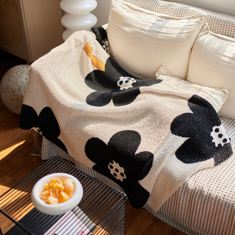 Плетено одеяло за дрямка - памук, 300–499 г, зима, марка: Superior Color Products