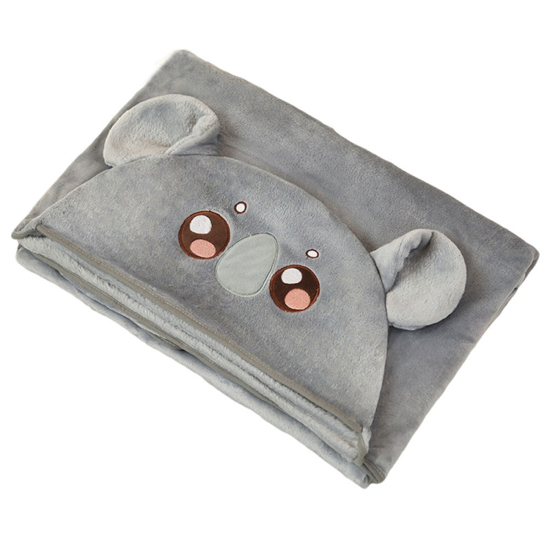 Одеяло-пелерина за почивка с мультяшен принт Шиба Ину; полиестер, фланелен тип, 300–500 г, персонализиране, подходящо за всички сезони