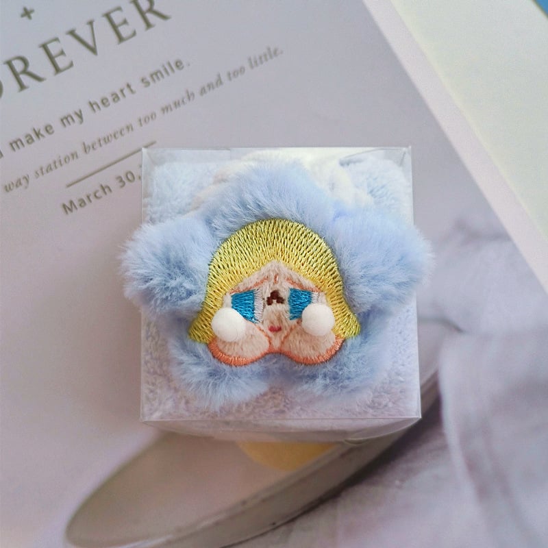 Παιδική τετράγωνη πετσέτα με σχέδιο κλαίγοντος μωρού, κοραλλιού φλίς, 25 g, διαθέσιμη προσαρμογή