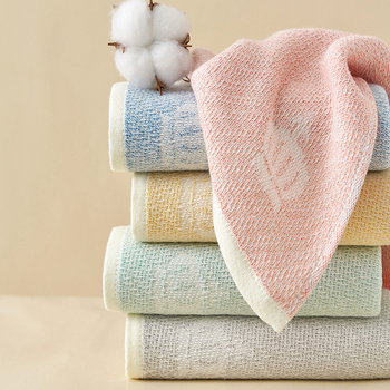Pamukani Jacquard ručnik za lice, lagan za ljeto, upija i brzo suši, pređa 32s, GSM 50–80