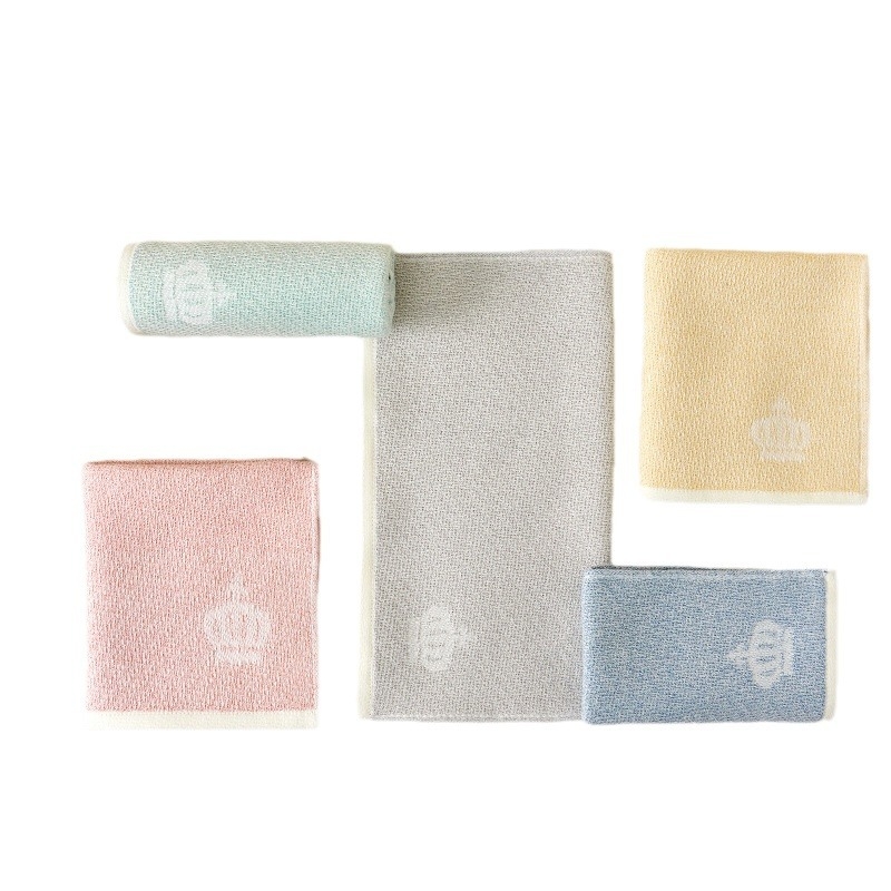 Pamukani Jacquard ručnik za lice, lagan za ljeto, upija i brzo suši, pređa 32s, GSM 50–80