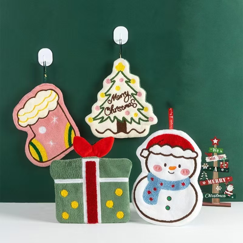 Ručnik za ruke od coral fleecea, šivan, 150D vlakno, težina 30–50 g, prilagodljivo