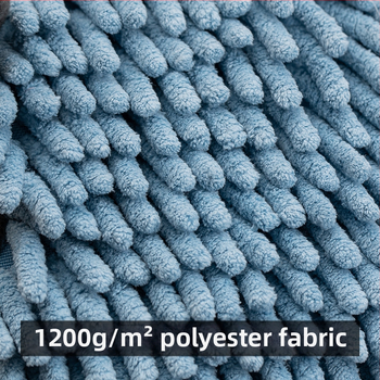 Chenille ručnik-pliš igračka: crtani zeko, izšiveno, 170–200 g, 19 niti, višefunkcionalno
