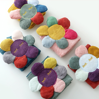 Кръгла кърпа за коса от коралов флийс, 80–99 g, 150D прежда, бродерия и подгъв, персонализация налична