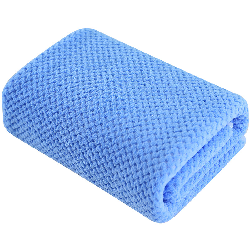 Σετ πετσετών από φλίς κοραλλιού, νημα 32s, 240 g, κοσκινισμένο νήμα, ύψος-χαμηλό ύφανσης