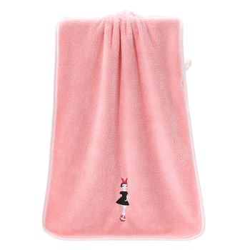 Izšivana krpa za lice od koralnog flisa, broj pređe 16, tkanina ravna, težina 100–120 g, mogućnost prilagodbe