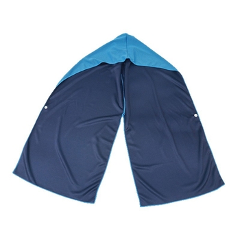 Πετσέτα αθλητική από μικροϊνες με κουκούλα, σχεδιασμός shawl — ψύξη, απορρόφηση ιδρώτα, γρήγορο στέγνωμα, εκτύπωση λογότυπου, προσαρμογή