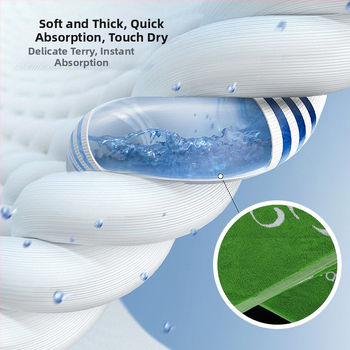 Ζακάρντ Αθλητική Πετσέτα, 100% Βαμβάκι, Νήμα χωρίς Συστροφή, Απλή Ύφανση, Διαθέσιμη Εκτύπωση Λογοτύπου