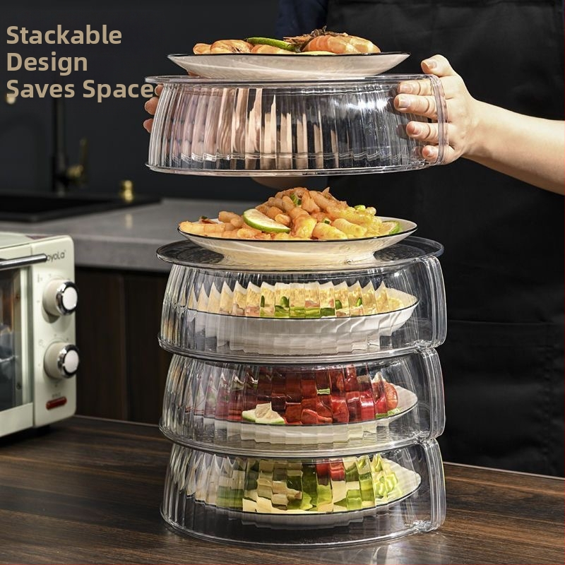 Viacvrstvový PET kuchynský systém na uskladnenie potravín s izoláciou a ochranou proti prachu pre zeleninu a zvyšky