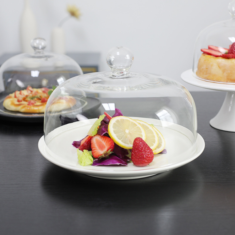 Mikrobangų krosnelės dangtelis maistui, šilumai atsparus stiklas, daugiakomponentis, izoliacija ir dulkių atsparumas, pritaikomas pagal brėžinius