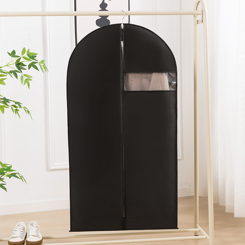 Κάλυμμα ενδυμάτων από μη υφασμένο ύφασμα – ιαπωνικού στυλ, πλήρως κλειστό, κρεμάστρα, προστασία από σκόνη και υγρασία για αποθήκευση στο υπνοδωμάτιο
