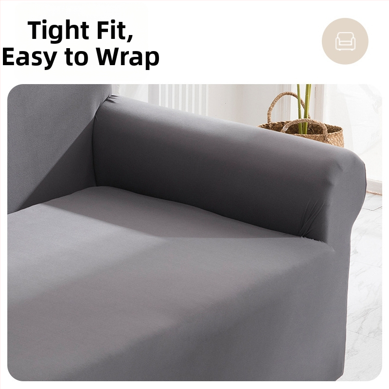 Navlaka za kutnu garnituru, minimalistički stil, smjesa poliestera 92% i elastana 8%, obrada i prilagodba dostupni