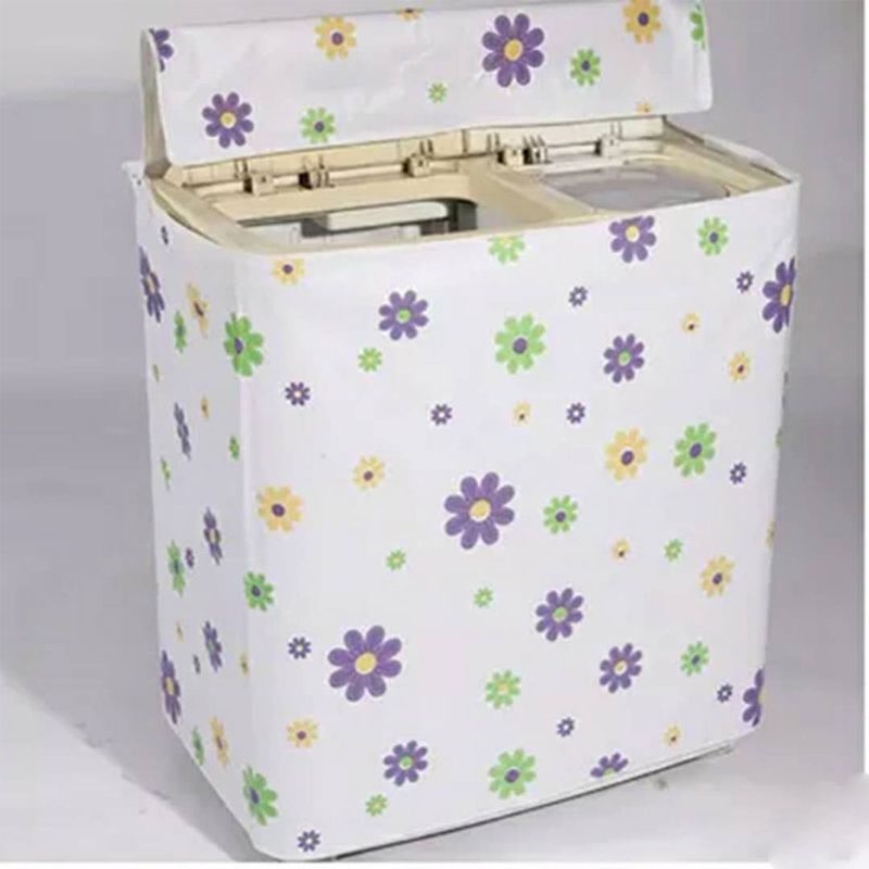 Капак за пералня - водоустойчив, UV защита, полуавтоматичен, с двойна цилиндрична конструкция, прахозащитен