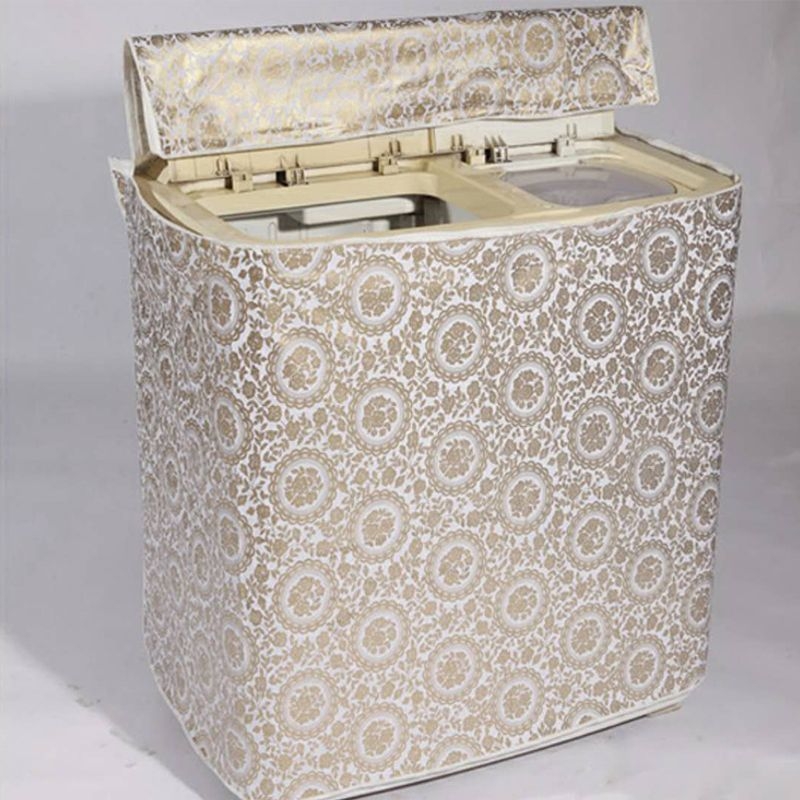 Капак за пералня - водоустойчив, UV защита, полуавтоматичен, с двойна цилиндрична конструкция, прахозащитен