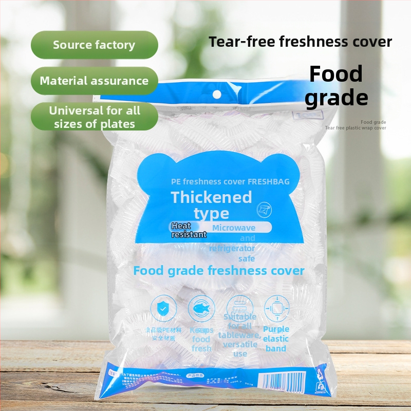 Vienkartiniai PE maisto plėvelės dangteliai – anti-odor, maisto kokybė, izoliacija ir dulkių apsauga, vaisiams ir daržovėms, 2023