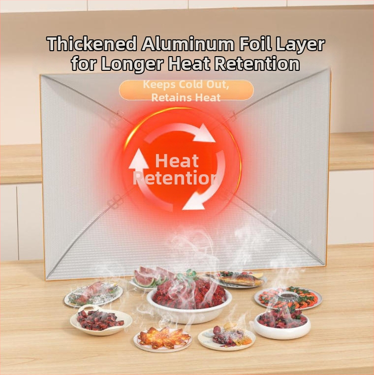 Termo kryt na jedlo – Weile, polyester, model 2025, tepelná izolácia a prachotesnosť