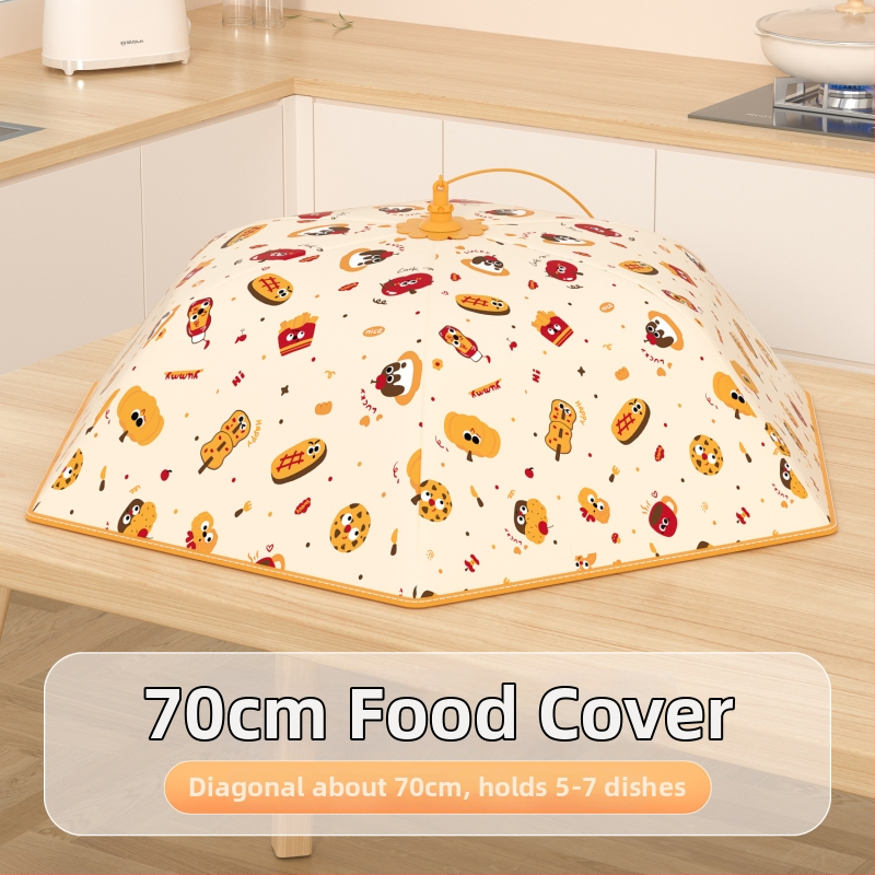 Θερμική κάλυψη φαγητού – Weile, πολυεστέρας, μοντέλο 2025, μόνωση και προστασία από σκόνη