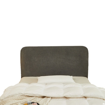 Покривка за главата на леглото Lazy Worm — велур с ефект облак, противохлъзгаща се еластична лента, прахоозащитна облегалка, модерен минималистичен стил, персонализируема