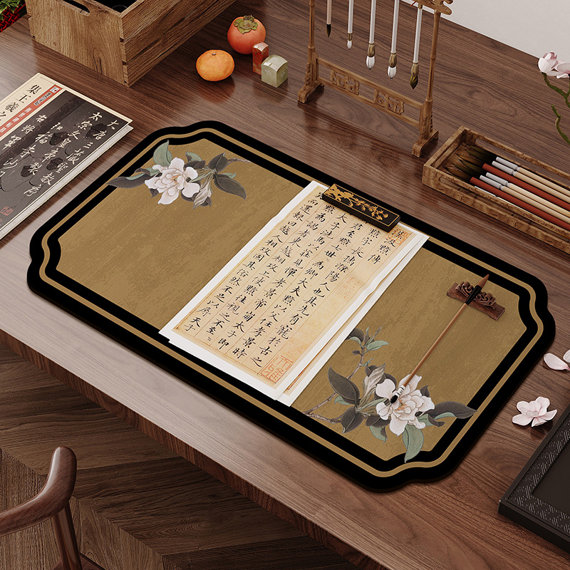 Nova kaligrafska podloga za stol u kineskom stilu s rastlinskim uzorkom