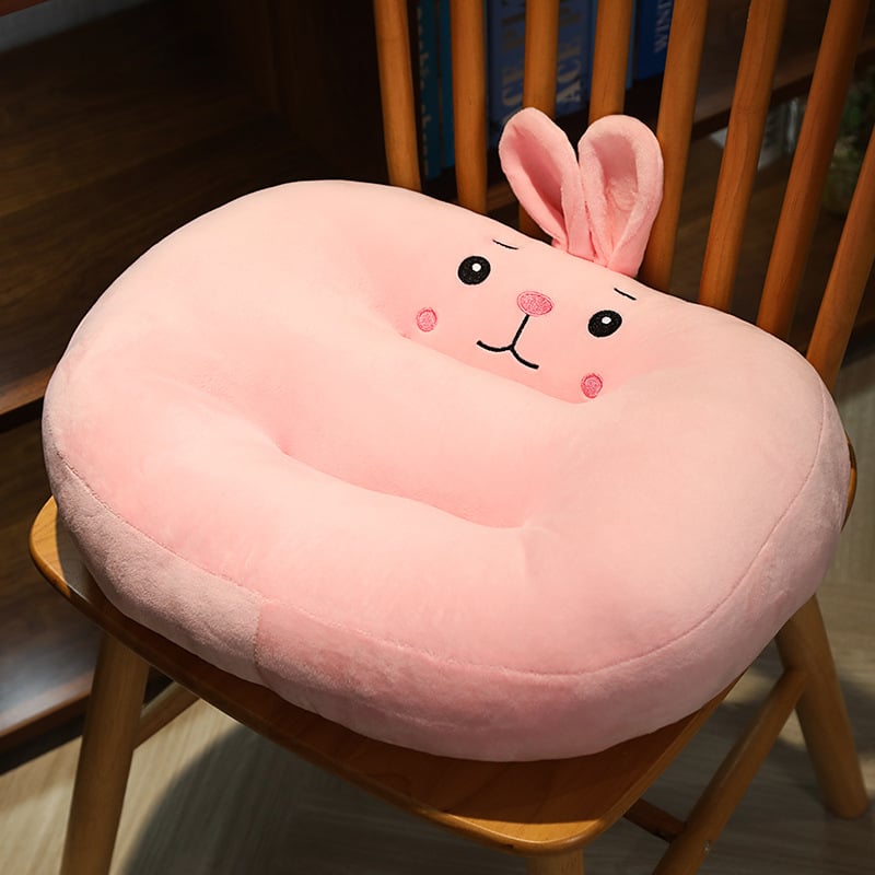 Perna de scaun groasă pentru studenți, pernă pentru scaun auto pentru examenul de permis — catifea pluș, umplutură PP bumbac, conținut țesătură 70%