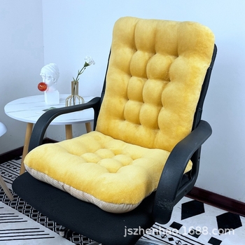 Perna de șezut din pluș, cu umplutură din fibre de poliester — potrivită pentru birou, restaurant, balcon și alte spații; stil modern minimalist; personalizare disponibilă