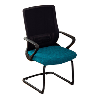 Navlaka za uredsku stolicu od polar flisa, minimalistički stil, uzorak zvjezdani lanac, otporna na habanje, zaštita od ogrebotina mačaka