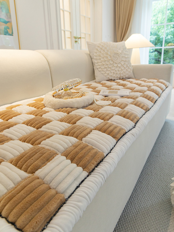 Selyem virágos kanapé párna, minimalist pad-stílus, csúszásmentes, moduláris kanapéhoz, mahagóni tömörfa részletekkel