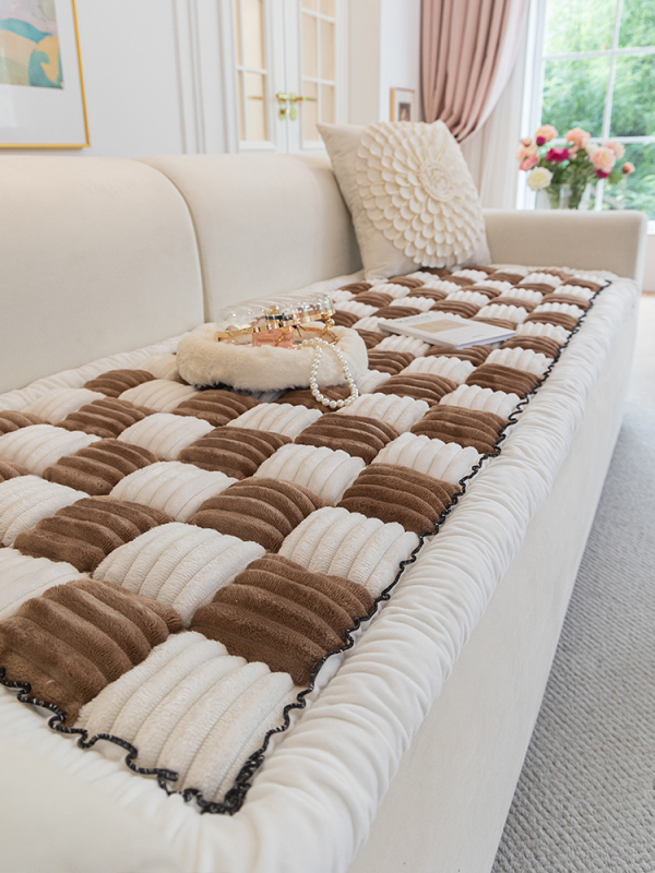 Selyem virágos kanapé párna, minimalist pad-stílus, csúszásmentes, moduláris kanapéhoz, mahagóni tömörfa részletekkel