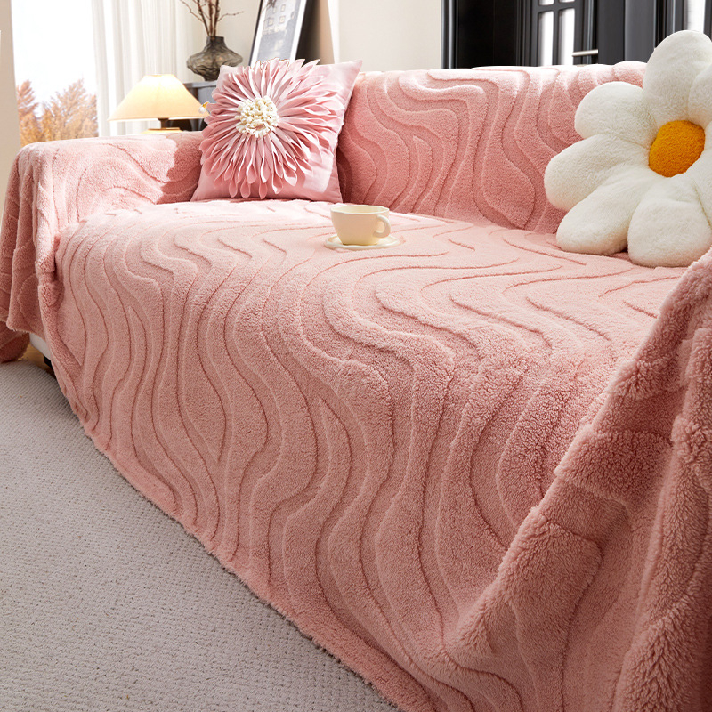 Flanel kanapévédő kombinált kanapéra, testreszabható, négy évszakos, modern minimalista stílusban