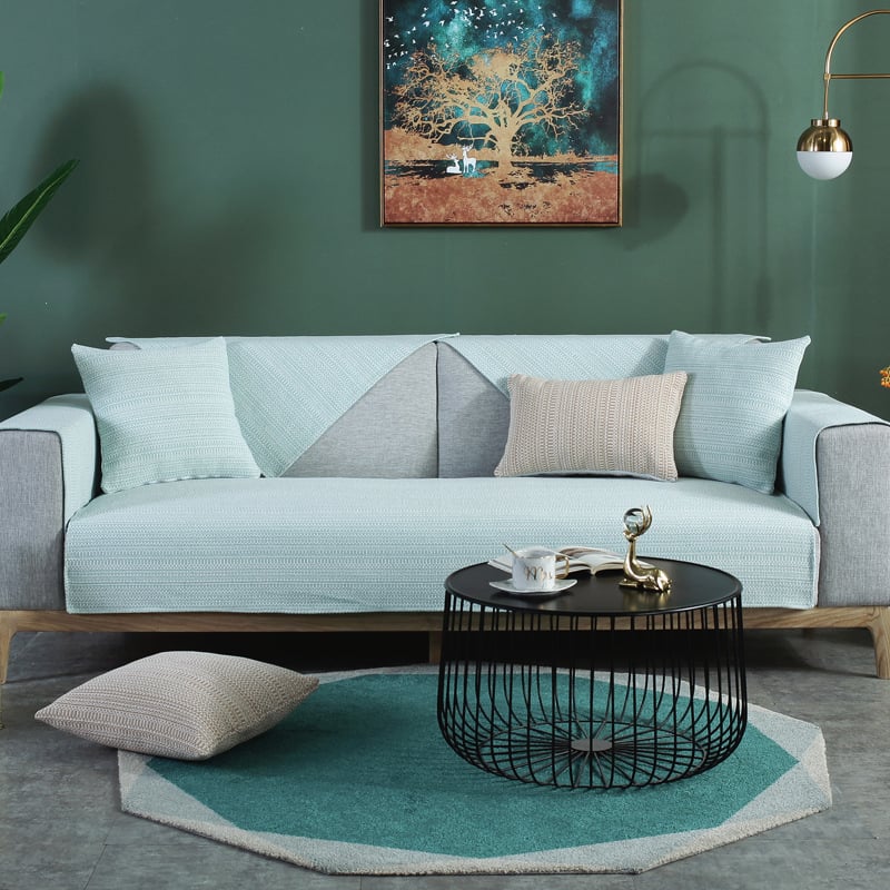 Kanapé párna - modern egyszerű stílus, poliészter anyag, testreszabás elérhető, alkalmas kombinált kanapékhoz