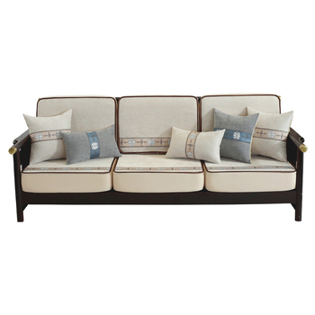 Chenille kanapéhuzat moduláris kanapéhoz, kínai klasszikus stílus, testreszabható