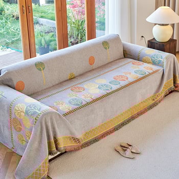 Chenille kanapétakaró, egyrészes teljes fedés, sarokkanapákhoz, modern minimalista stílus, testreszabás elérhető