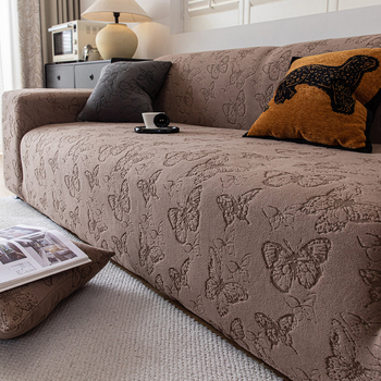 Négy évszakos univerzális rugalmas kanapévédő huzat – csúszásmentes, macskakarcolás elleni; poliészter; modern stílus; általános kanapé típus; mintázat 911890181