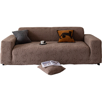 Négy évszakos univerzális rugalmas kanapévédő huzat – csúszásmentes, macskakarcolás elleni; poliészter; modern stílus; általános kanapé típus; mintázat 911890181