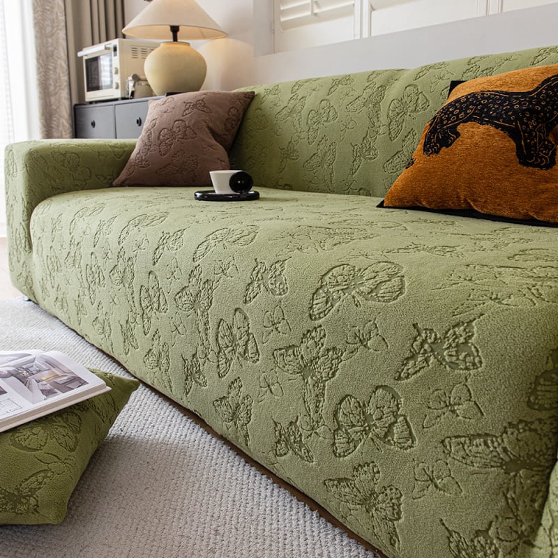 Négy évszakos univerzális rugalmas kanapévédő huzat – csúszásmentes, macskakarcolás elleni; poliészter; modern stílus; általános kanapé típus; mintázat 911890181