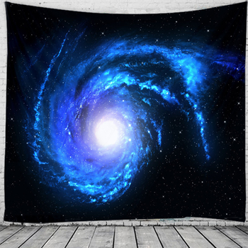 Гоблен за стена със звездна нощ, полиестер, машинно тъкане, сценичен дизайн, възможност за персонализация