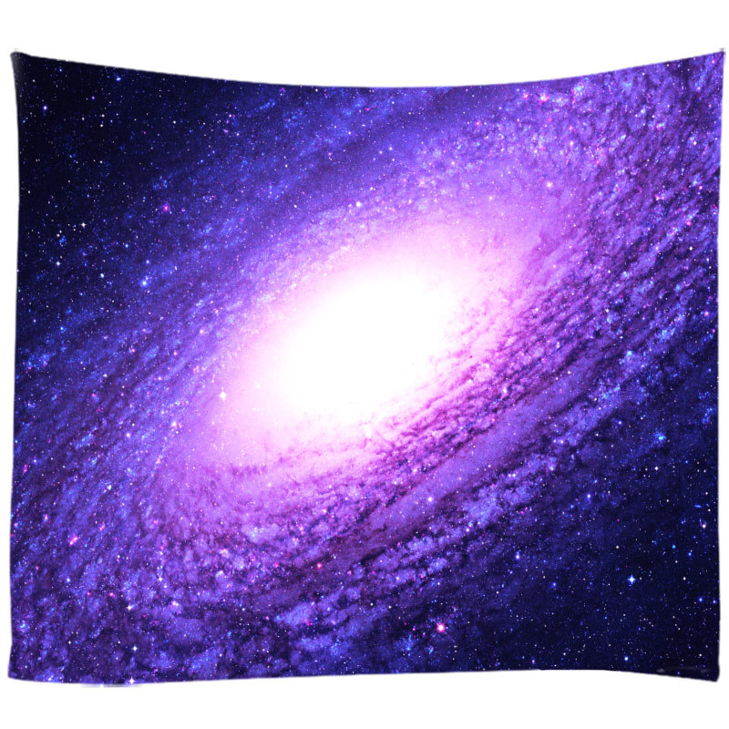 Гоблен за стена със звездна нощ, полиестер, машинно тъкане, сценичен дизайн, възможност за персонализация