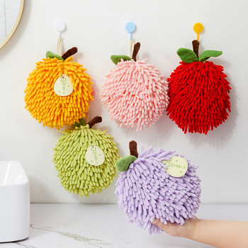 Chenille ručnik za ruke, kuhinjski, za vješanje, upijajući i brzo suši, 50–80 g