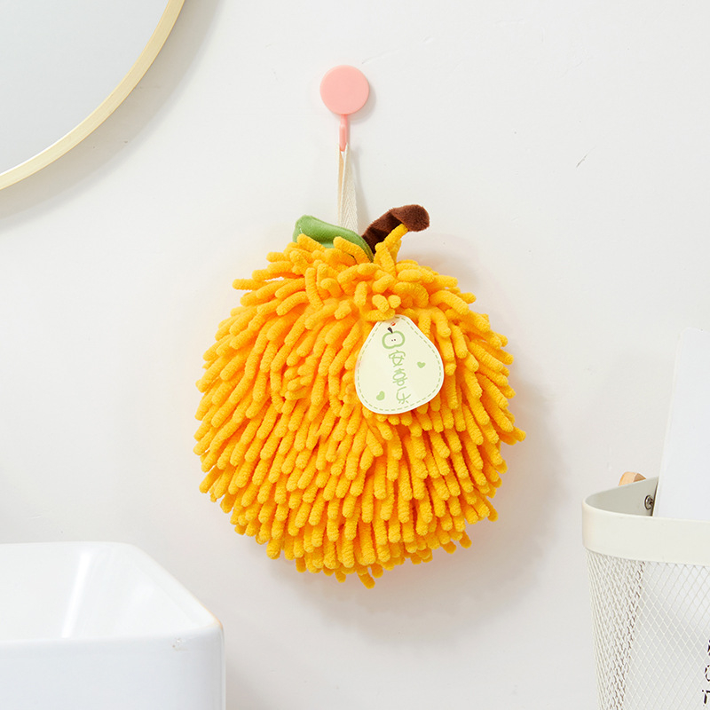 Chenille ručnik za ruke, kuhinjski, za vješanje, upijajući i brzo suši, 50–80 g